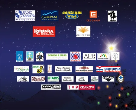Logotypy sponsorów nagrania płyt Fundacji Pro Artis.